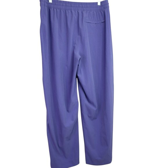 Athleta Women’s Purple Pants Hidden Zip Drawstring Elastic Waistband Size 12 - Picture 7 of 7